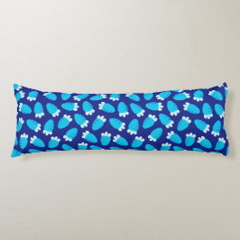 Chubby Carrots Blue Lichaamskussen