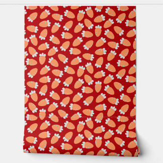 Chubby Carrots Red Behang
