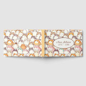 Chubby Cartoon Cat Collection With Hearts Gastenboek (Volledig)