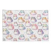 Chubby Cartoon Cats Kussensloop (Achterkant-Rechts)