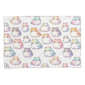 Chubby Cartoon Cats Kussensloop (Voorkant-Rechts)