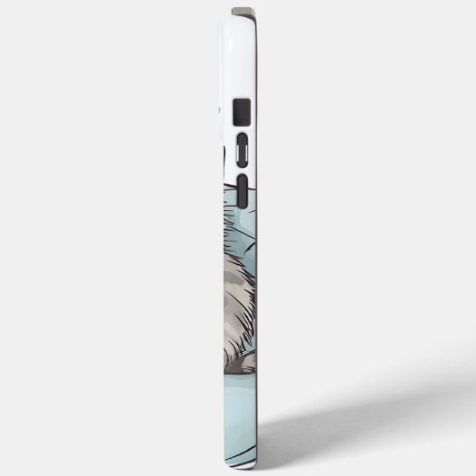 Chubby Cat Chill Vibes Case-Mate iPhone Case (Achterkant / Links)