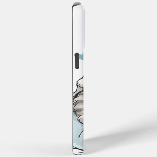 Chubby Cat Chill Vibes Case-Mate iPhone Case (Achterkant / Rechts)