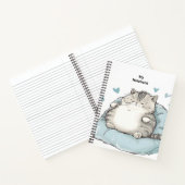 Chubby Cat Chill Vibes Notitieboek (Binnen)