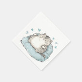 Chubby Cat Chill Vibes Servet (Hoek)