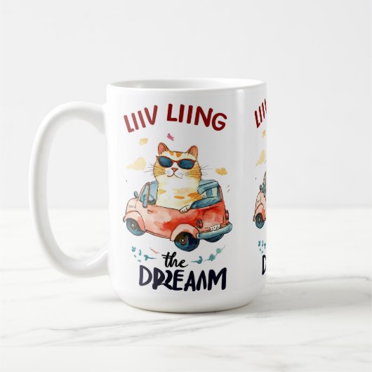 Chubby Cat: De Mok van de Dream Coffee leven (Links)