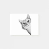 Chubby Cat Post-it® Notes (Voorkant)