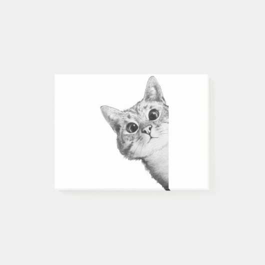 Chubby Cat Post-it® Notes (Voorkant)