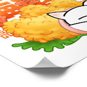Chubby Cat Shrimp Tempura Poster (Hoek)