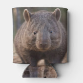 Chubby Charm: de Schattige Australische wombat Blikjeskoeler (Achterkant)