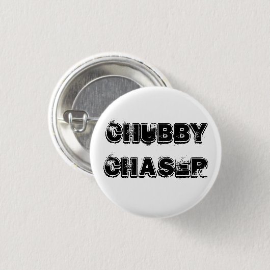 Chubby Chaser Ronde Button 3,2 Cm (Voorkant /achterkant)