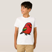 Chubby Chattering Lory Lorikeet T-shirt (Voorkant volledig)