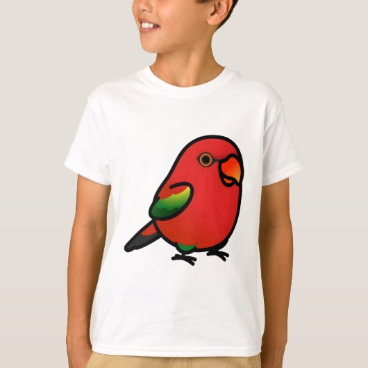 Chubby Chattering Lory Lorikeet T-shirt (Voorkant)