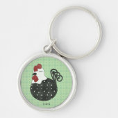Chubby Chicken Sleutelhanger (Voorkant)
