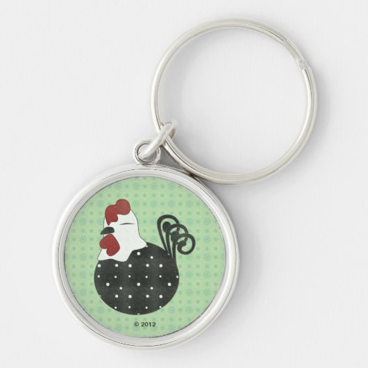 Chubby Chicken Sleutelhanger (Voorkant)