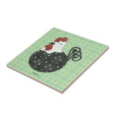 Chubby Chicken Tegeltje (Zijkant)