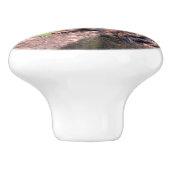 Chubby Chipmunk Wildlife Keramische Knop (Zijkant)