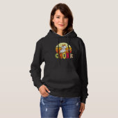 Chubby Chonk Cat Meme Fat Feline Hoodie (Voorkant volledig)