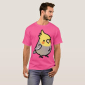 Chubby Cinnamon Cockatiel T-shirt (Voorkant volledig)