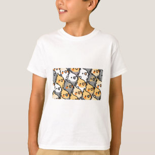 Chubby Cockatiel Party T-shirt