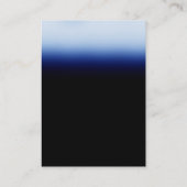 Chubby Dark Blue Black Manager Visitekaartje (Achterkant)