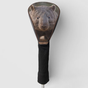 Chubby, de Australische wombat, Golfheadcover
