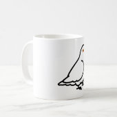 Chubby Dove Koffiemok (Voorkant links)