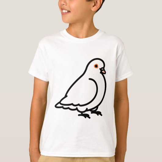 Chubby Dove T-shirt (Voorkant)