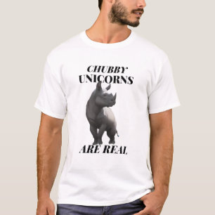 Chubby eenhoorns zijn echt Shirt - Grappig T-shirt