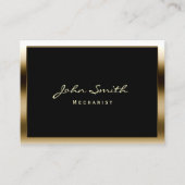 Chubby Gold Border Mechanical Visitekaartje (Voorkant)