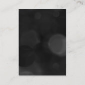 Chubby Gray Black Monogram Manager Visitekaartje (Achterkant)