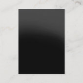 Chubby Gray Yellow Monogram Visitekaartje (Achterkant)