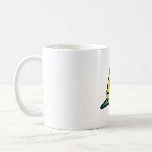 Chubby Green Budgie - Vrouw Koffiemok
