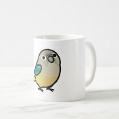 Chubby Green Cheek Turquoise Ananas Conure Koffiemok (Voorkant rechts)