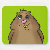 Chubby Hamster Mousepad Muismat (Voorkant)