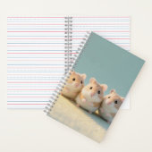 Chubby Hamster Trio Vriendschapsmomenten Notitieboek (Binnen)