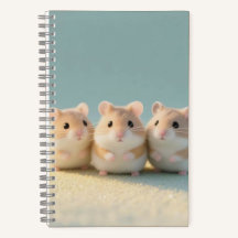 Chubby Hamster Trio Vriendschapsmomenten