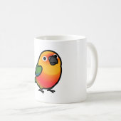 Chubby Jenday Conure Koffiemok (Voorkant rechts)