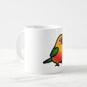 Chubby Jenday Conure Koffiemok (Voorkant links)