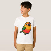 Chubby Jenday Conure T-shirt (Voorkant volledig)