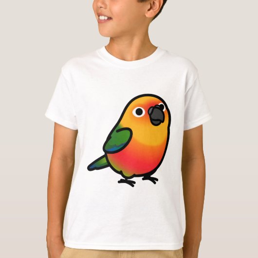 Chubby Jenday Conure T-shirt (Voorkant)