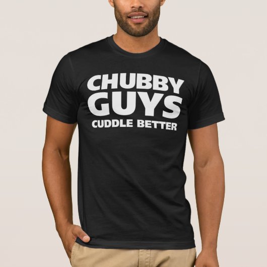 Chubby jongens Cuddle Better T-shirt (Voorkant)