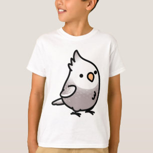 Chubby kaneelparel met wit gezicht t-shirt