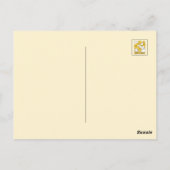 Chubby Katten Design - Schattige kattenkunst Briefkaart (Achterkant)