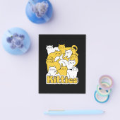 Chubby Katten Design - Schattige kattenkunst Flyer (Enkel)