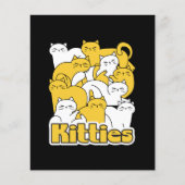 Chubby Katten Design - Schattige kattenkunst Flyer (Voorkant)