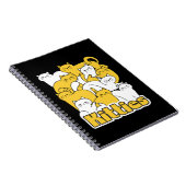 Chubby Katten Design - Schattige kattenkunst Notitieboek (Rechterzijde)