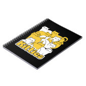 Chubby Katten Design - Schattige kattenkunst Notitieboek (Linkerzijde)