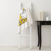 Chubby Katten Design - Schattige kattenkunst Sherpa Deken (In situ)