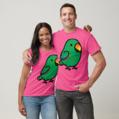 Chubby Male Eclectus Parrot T-shirt (Unisex)